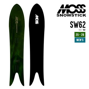 MOSS SNOWSTICK X Xm[XeBbN 25-26 SW 62 GX_u[ \ 2025-2026 Xm[{[h Xm[T[t Y