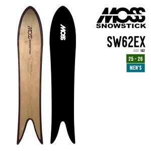 MOSS SNOWSTICK X Xm[XeBbN 25-26 SW 62 EX GX_u[ C[GbNX \ 2025-2026 Xm[{[h Xm[T[t Y
