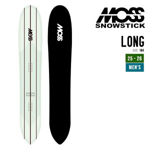 MOSS SNOWSTICK X Xm[XeBbN 25-26 LONG O \ 2025-2026 Xm[{[h Xm[T[t Y
