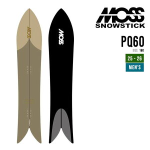 MOSS SNOWSTICK X Xm[XeBbN 25-26 PQ 60 s[L[ \ 2025-2026 Xm[{[h Xm[T[t Y