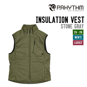 P.RHYTHM vY 25-26 INSULATION VEST CT[V xXg Xm[{[h Xm[EFA 2025-2026 \ Y