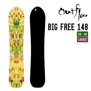 OUTFLOW AEgt[ 25-26 BIG FREE 148 rbO t[ Xm[{[h 2025-2026 \ t[ fB[X