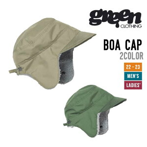 GREEN CLOTHING O[N[WO 22-23 BOA CAP {A Lbv Xm[{[h XL[ Lbv Xq Ki