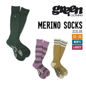 GREEN CLOTHING O[N[WO MERINO SOCKS m \bNX C Xm[{[h XL[ Ki jZbNX