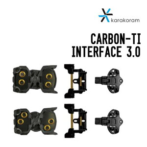KARAKORAM JR CARBON-TI INTERFACE 3.0 J[{ `^jEEC^[tFCX3.0 Xm[{[h rfBO Ki i C^[tFCX
