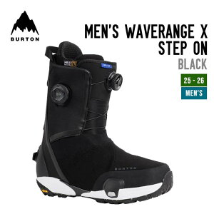 BURTON �o�[�g�� 25-26 MEN'S WAVERANGE X STEP ON �����Y �E�F�[�u�����W X �X�e�b�v �I�� �X�m�[�{�[�h ���K�i 2025-2026 �����Y �u�[�c