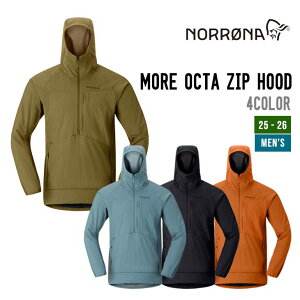 NORRONA m[i 25-26 MORE OCTA ZIP HOOD [ IN^ Wbv t[h Xm[{[h ۉ ϕ ʋC Ki