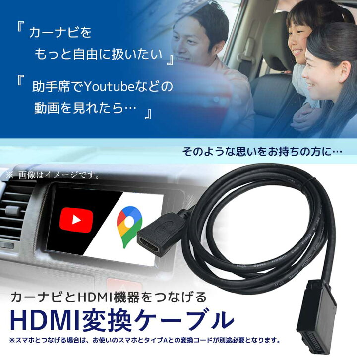 楽天市場 Hdmi 変換ケーブル ホンダ 年モデル Vxu 7nbi タイプe を タイプa に 接続 配線 カーナビ ナビ 車 コード アダプター ディーラーオプション Dop Eタイプ Aタイプ E A タイプ Aile Etoile
