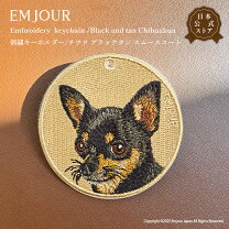 楽天市場】チワワ ブラック＆タン キーホルダーの通販