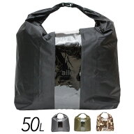 完全防水 バッグ カバー ナイロンタフタ 50L ドライバッグ アウトドア Waterproof バッグ イン カバー 前…