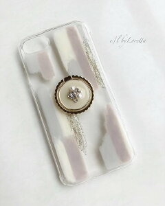 �I�ׂ�X�}�z�����O × Art iphone case 1 set �X�}�z�����O �g�у����O iphone�P�[�X �I�ׂ� ���킢�� �Z�b�g �A�[�g ���`�[�t ������� �G���o�C�����b�^ E/L byLoretta EL