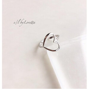 Silver925 Heart Ring@E/L byLoretta EL GoCb^ accessory ANZT[ wց@SLIVER@Vo[@@@fB[X@@@t@bV@nhChANZ@l@R[f