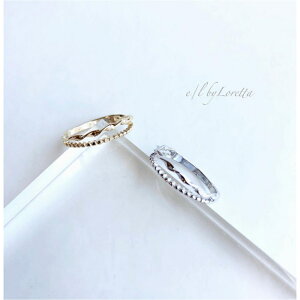(�S2�F)twist × chain Ring�@E/L byLoretta EL �G���o�C�����b�^ accessory �A�N�Z�T���[ �w�� �@GOLD�@���@SILVER�@��@�������@�������@�t�@�b�V�����@�n���h���C�h