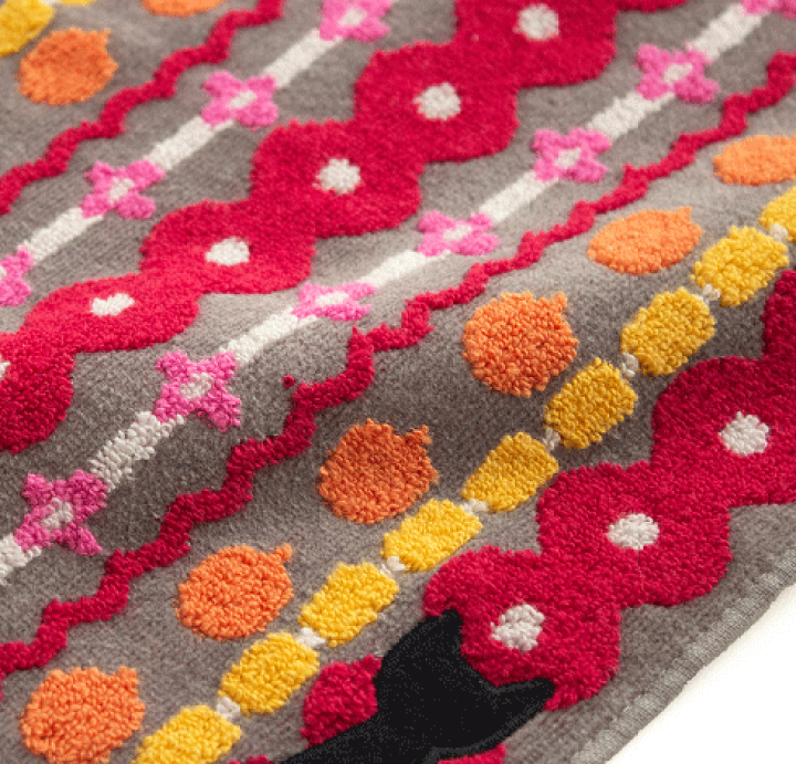 楽天市場】マタノアツコ ミニクッション タオルハンカチ綿100