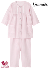 ワコールパジャマ 【8分袖＋ロングパンツ】CDT217/親切設計グランダー背の低い方