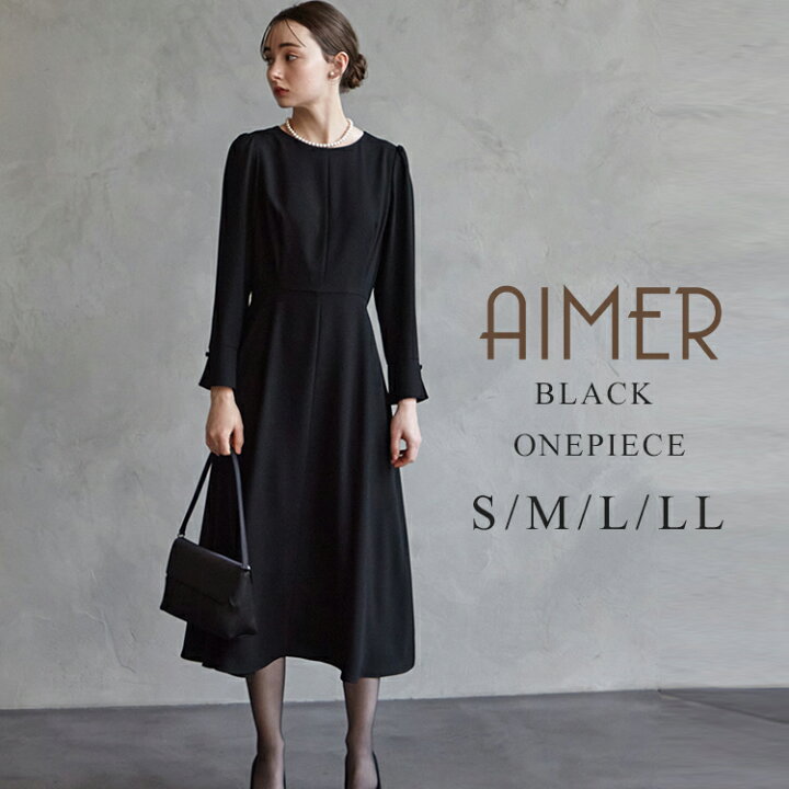 楽天市場】【喪服・礼服】【ワンピース単品】カフススリーブAライン  