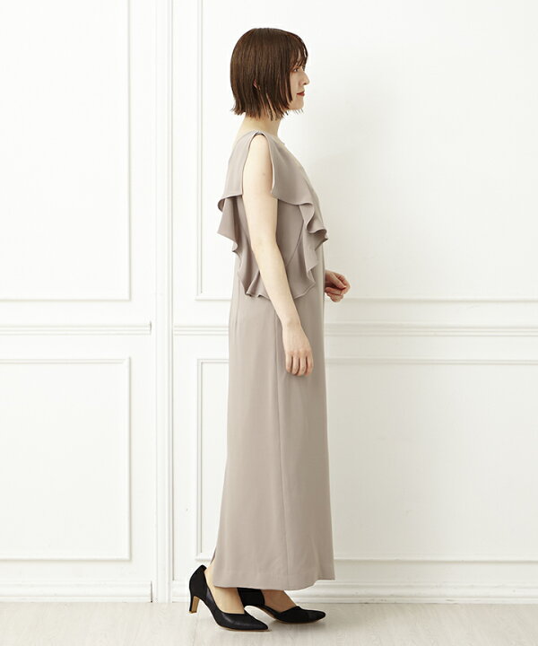 楽天市場】【SUMMER SALE】【50%OFF】アシンメトリーラッフルドレス 
