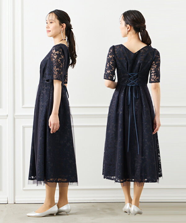 楽天市場】【50%OFF】【SALE】総レース×チュール袖付きフィット＆フレ 