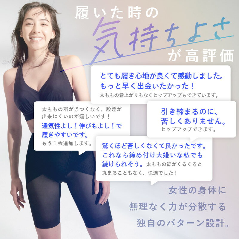 【4日20時~20%OFFクーポン】【日本製】ガードル 骨盤ガードル 補正下着 引き締め 産後ガードル 産後 ぽっこりお腹 ヒップアップ 大きいサイズ 骨盤 骨盤ショーツ メッシュ ソフト レディース 補正ショーツ 骨盤ショーツ 夏用 スタイルアップ レギュラーガードル - メイン画像 13