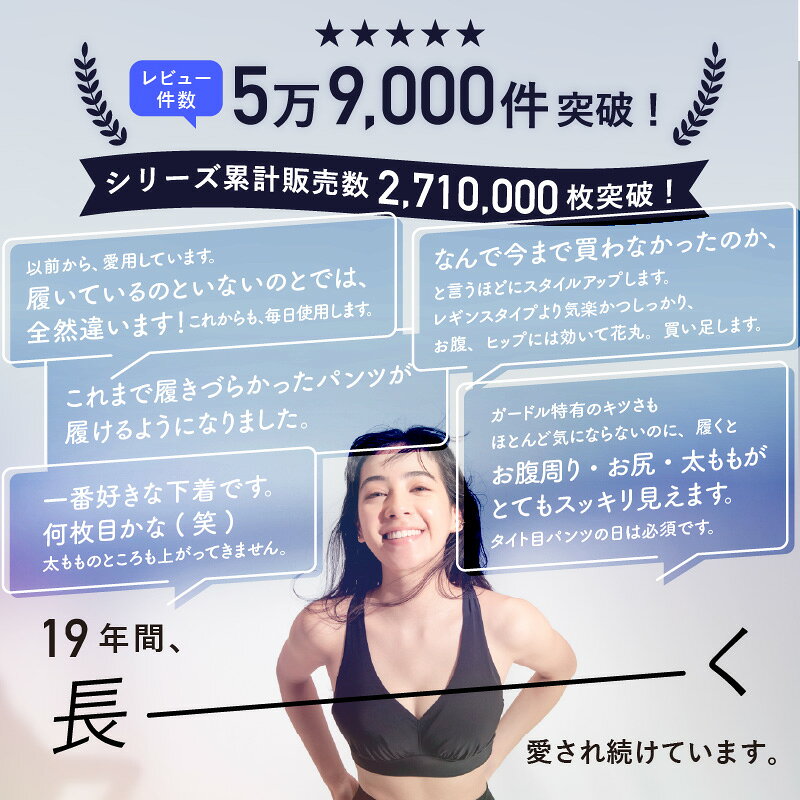 【4日20時~20%OFFクーポン】【日本製】ガードル 骨盤ガードル 補正下着 引き締め 産後ガードル 産後 ぽっこりお腹 ヒップアップ 大きいサイズ 骨盤 骨盤ショーツ メッシュ ソフト レディース 補正ショーツ 骨盤ショーツ 夏用 スタイルアップ レギュラーガードル - メイン画像 3