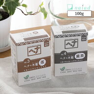 【最大12％OFFクーポン！】naiad (ナイアード) ヘナ+木藍 (モクラン) 100g 茶系 黒茶系 白髪染め 白髪染 …