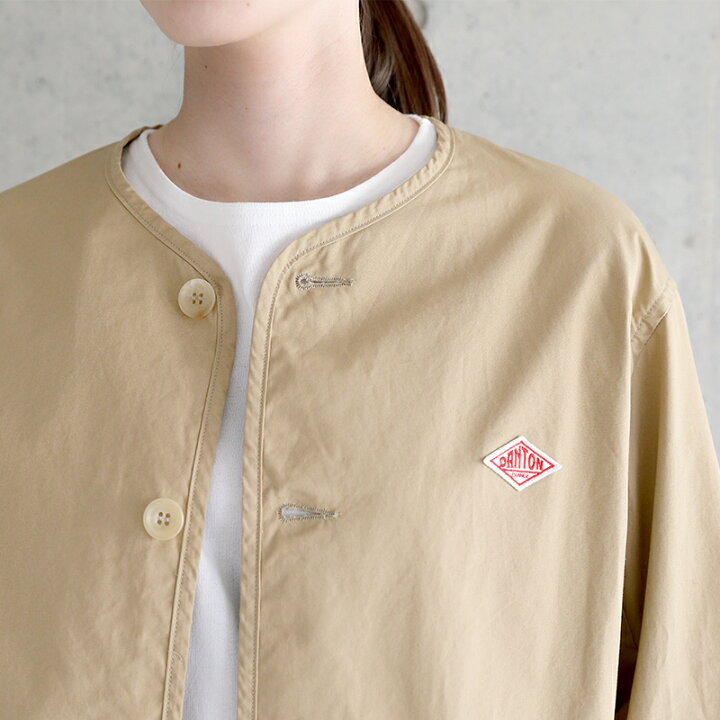 楽天市場 Sale 30 Off ダントン Danton ダウンプルーフ カラーレスジャケット Dt A0108tdu アウター 春コート ジャケット スプリングコート ショートジャケット ショート丈 レディース リニューアル Jd 76duk 22ss クーポン対象外 サンテラボ