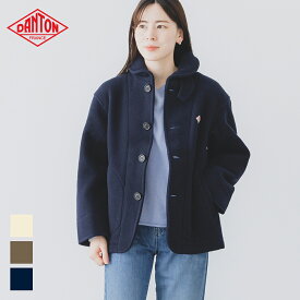 【2025秋冬】ダントン DANTON ウールパイル ラウンドカラージャケット #DT-A0010WOP レディース ジャケット コート アウター 旧#JD-8243WOM 無地 2025AW【ラッピング不可】