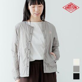 【2026春夏】ダントン DANTON INSULATION JACKET インサレーションジャケット #DT-A0632SNT｜アウター ジャケット ライトアウター 旧#DT-A0482 レディース 春アウター プリングアウター 薄手 2026SS【ラッピング不可】