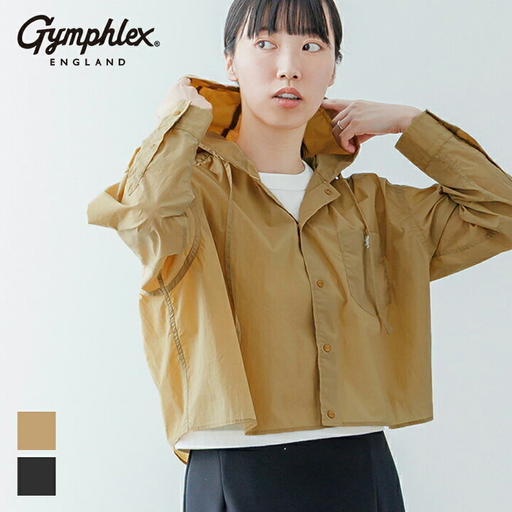 楽天市場】【2026春夏】ジムフレックス Gymphlex ナイロンフードシャツ 