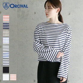 【最大3,000円OFFクーポン】【2024春夏】オーシバル / オーチバル ORCIVAL 40/2 JERSEY ボートネック クロップド カットソー #OR-C0334 BFJ 長袖 カットソー レディース カジュアル 2024SS