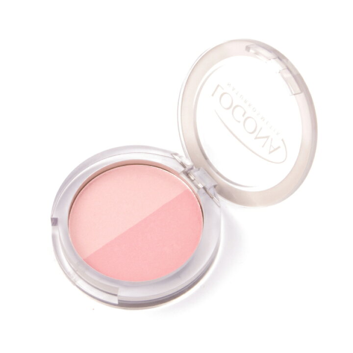 楽天市場 ロゴナ チークカラーデュオ 10g ローズ ピンク ピーチ アプリコット チーク メイク 2色 セット グラデーション 保湿 チークカラー 同系色 Logona 血色感 サンテラボ