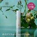 【11/18限定！抽選で最大100%ポイントバック】アムリターラ amritara エイジソリューションクリーム 30g | スキンケア クリーム エイジングケア 保湿クリーム 顔 高保湿 高保湿クリーム 顔 スキンクリーム オーガニック オーガニック化粧品