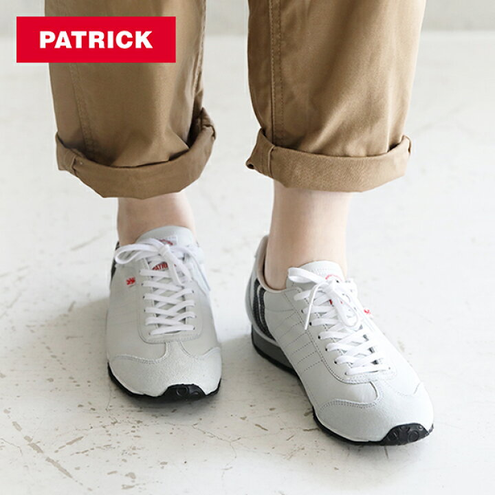 楽天市場 パトリック Patrick アイリス Iris ホワイト レザーシューズ スニーカー 靴 牛革 フラットシューズ カンガルーレザー オフホワイト フランス レディース 定番モデル クーポン対象外 サンテラボ