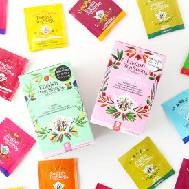 English Tea Shop（イングリッシュティーショップ）4種アソートティーパック 20袋入 | フレーバー ギフト 有機栽培 紅茶 有機JAS ティー プレゼント ギフト 個別包装 フェアトレード