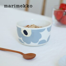 【最大3,000円OFFクーポン】【正規品】【2024春夏・日本限定】marimekko / マリメッコ Unikko(ウニッコ) ボウル カラー33 ライトブルー 皿 ボール 深皿 スープボール 花柄 ギフト 2024SS