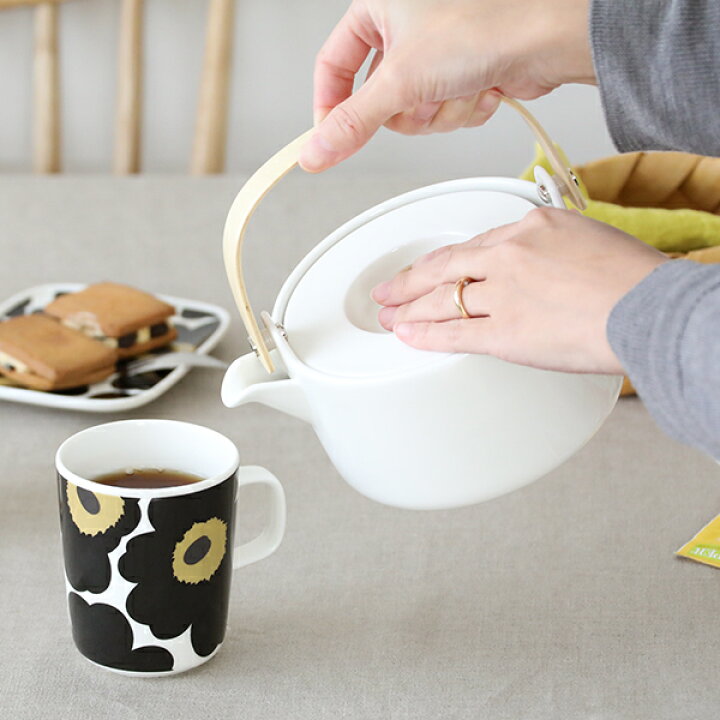 楽天市場】【正規品】marimekko マリメッコ OIVA TEAPOT 700ml 