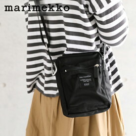 【6/18限定！最大100%P還元】【正規品】マリメッコ marimekko ROADIE CASH&CARRY (ローディ キャッシュ＆キャリー) ショルダーバッグ ブラック バッグ 旅行 トラベル 定番 ギフト