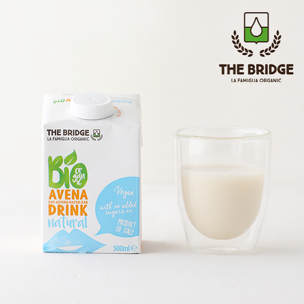ブリッジ（THE BRIDGE） オーツドリンク 500ml 植物性ミルク オーツミルク オーツ 低カロリー 低脂肪 乳製品不使用 コレストロールフリー 有機JAS オーガニック ヘルシー