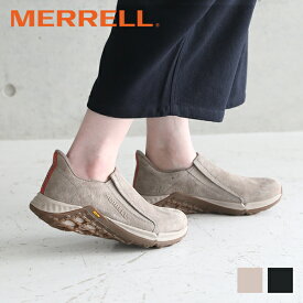 【4/25限定！抽選で最大100%ポイントバック】メレル MERRELL ジャングルモック 2.0 AC+ JUNGLE MOC スニーカー シューズ レディース アウトドア アウトドアシューズ コンフォートシューズ 撥水 スエード Vibram ビブラム エアークッション スリッポン 登山 キャンプ