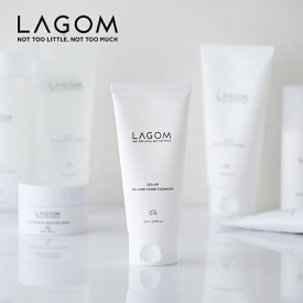 【3/15限定！抽選で最大100%ポイントバック】LAGOM（ラゴム） pHバランシング フォームクレンザー 120ml 弱酸性 クレンジング メイク落とし 洗顔フォーム 洗顔 泡 pH 潤い 保湿 乾燥 敏感肌 ゆらぎ肌 韓国コスメ 韓国