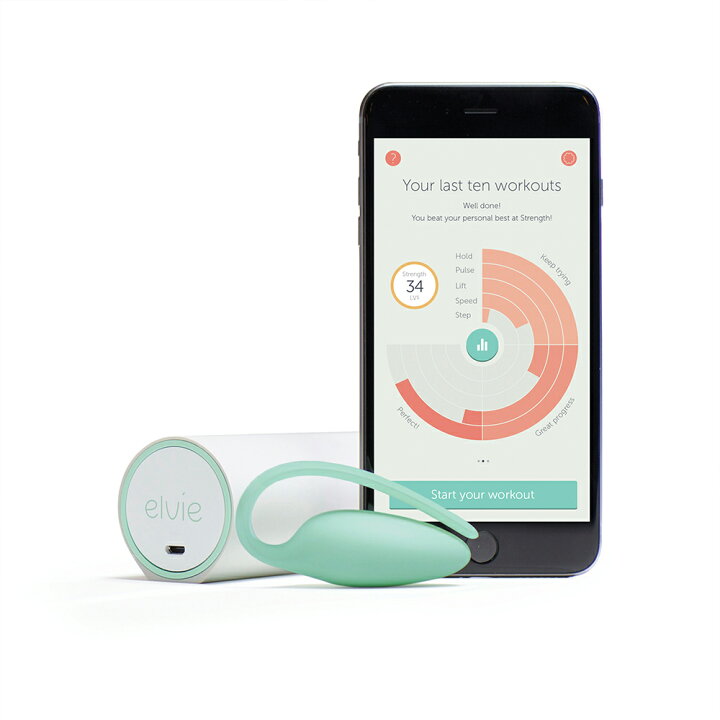 楽天市場】elvie エルビー トレーナー 骨盤底筋 トレーニング 