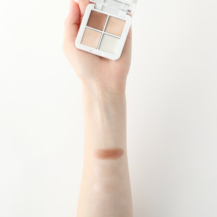 rms beauty アールエムエス ビューティー ルミナイザーグロークワッドミニ ルミナイザー シャンパンローズルミナイザー Mルミナイザー ベースメイク クリームタイプ ハイライター ハイライト ツヤ肌 アイシャドウ サンテラボ