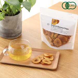 【11/1限定!抽選で最大100%ポイントバック】ナチュラルキッチン オーガニック・バナナチップ 100g | 有機JAS 有機バナナチップ 有機栽培 オーガニック ココナッツオイル トッピング スナック
