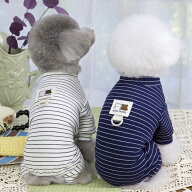 NEW! 超かわいい！秋 冬 犬服 猫服 ドッグウェア ボーダー ユニセックス シンプル おしゃれ 犬 服 ドッグ…