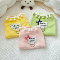 【値下げ】NEW! 新作 超!可愛い 春 犬服 小型犬服 カットソー 袖なし 女の子 タンクトップ プチプラ おし…