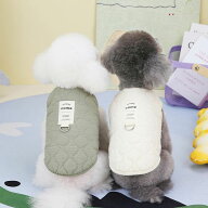 【売り尽くし】冬 犬服 猫洋服 ドッグウェア 犬服 冬 ペットウェア ベスト キルトトップス キルティング …