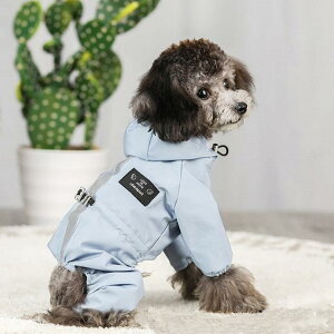 【雨の日も快適お散歩♪】犬 レインコート 小型犬 中型犬 大型犬 対応 カッパ フード付き 犬服 防水 防風 撥水 軽量 通気 反射テープ付き 背中リード穴付き ウィンドブレーカー ペット服 お