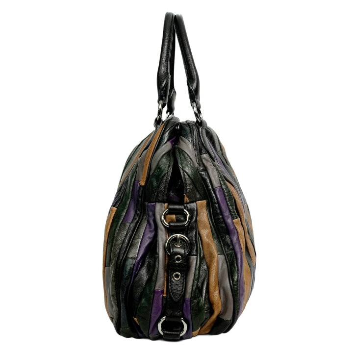 楽天市場】【中古・VINTAGE】 MIU MIU ミュウミュウ パッチワーク 