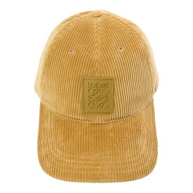 【中古・VINTAGE】 Loewe ロエベ 帽子 ベージュ 綿100% キャップ レディース ヴィンテージ Cap