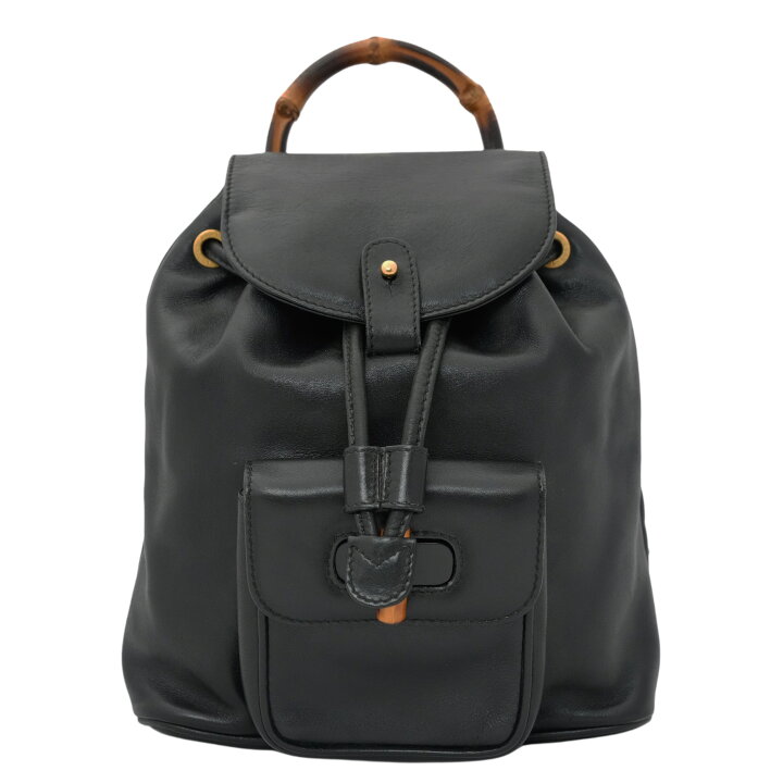 楽天市場】【中古・VINTAGE】GUCCI グッチ バンブー リュックミニ 
